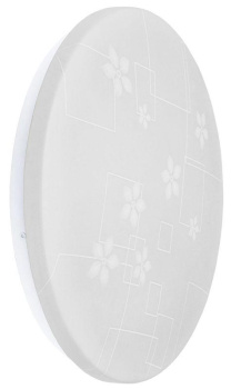 Светильник светодиодный акриловый 18Вт  4000К IEK LDPB0-2002-18-4000-K01 d=340мм  б/пульта S=20м2 *1/20