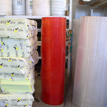 Поликарбонат 4 мм сотовый Главный агроном, 2.1х6 м, 0.47 кг/м², красный