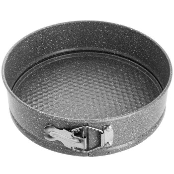 Форма для выпечки разъемная d20cм с покрытием серый гранит (LH-71001G) "DECO" *1/24