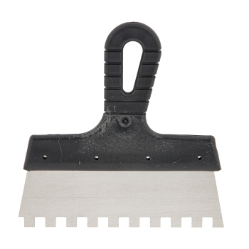 Шпатель малярный зубчат. 200мм зуб 10*10 "Korvus" (арт.1205116) *1/12 Шпатель малярный зубчат. 200мм зуб 10*10 "Korvus" (арт.1205116) *1/12