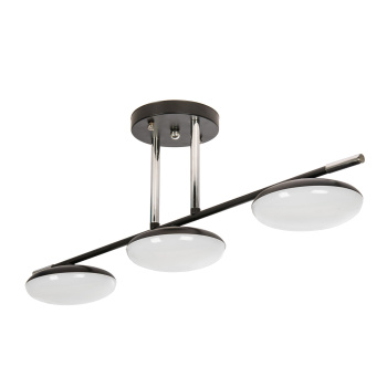 Люстра Verner Lighting N4244/3, 10 Вт, 3000-6500 K, черный/хром