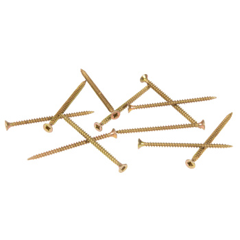 Шурупы жёлтые BROZEX пакет 3*50 (20шт) *10/100 Шурупы жёлтые BROZEX пакет 3*50 (20шт) *10/100