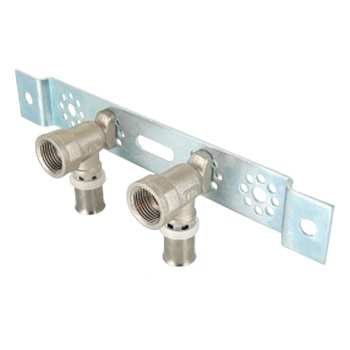 Уголок с креплением 16х1/2"(Ø15) пресс/мама (водорозетка) ПЛАНКА VALTEC 224 *1/18