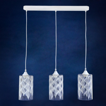 Люстра N4309/3Н 3*40W  E27 (q-120;h-800;l-640 ) S=12м2  VERNER LIGHTING *1