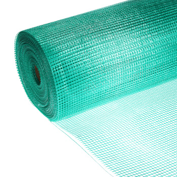Сетка фасадная 1х50 м 4WALLS SMF117T, 5х5 мм, 160 г/м², зеленая Сетка фасадная 1х50 м 4WALLS SMF117T, 5х5 мм, 160 г/м², зеленая