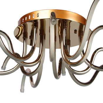 Люстра YT208/12  114W LED 220V пульт 3000K 3 реж (h-195; d-940) VERNER LIGHTING *1 *