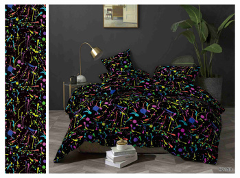 Постельное белье детское 1,5сп бамбук Орхидея 92150, наволочки 70*70см - 2шт *1