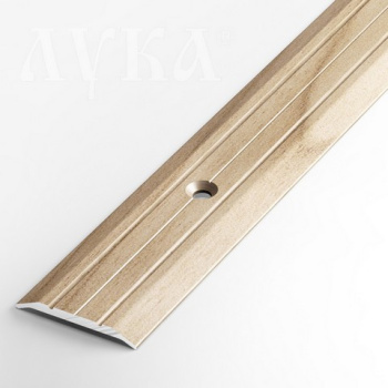 Порог-стык одноуровневый 25х900 мм Лука ПС 01, дуб шато