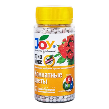 Удобрение JOY ТРИО МИКС "Комнатные цветы" 100г гранулы (Страда) *16
