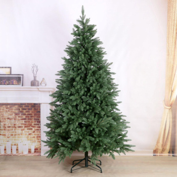 Елка  искусственная пластиковая "Самарская" 2,1м литая *1/20