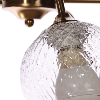 Люстра N5053/5 COP Е27 5*40Вт ( h=310; d=610) VERNER LIGHTING *1