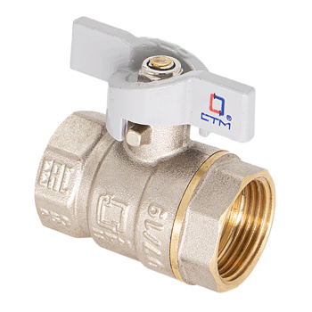 Кран шаровый 3/4" (Ø20) М/М бабочка СТМ (СТАНДАРТ) CWFFB034 *1/15 Кран шаровый 3/4" (Ø20) М/М бабочка СТМ (СТАНДАРТ) CWFFB034 *1/15