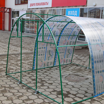 Каркас теплицы Крепыш, 6х3х2 м, под поликарбонат Каркас теплицы Крепыш, 6х3х2 м, под поликарбонат