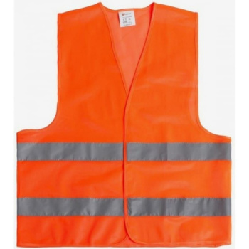 Жилет сигнальный, светоотражающий, 2 класс, 2XL, оранжевый, гост  3628606