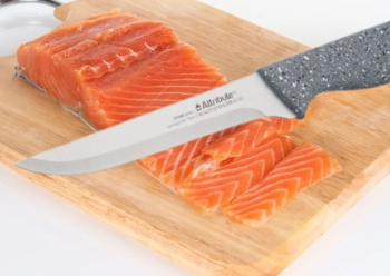 Нож кухонный ATTRIBUTE  пл.р. Stone филейный дл.лезв.15см AKS136 блистер *1/6/36