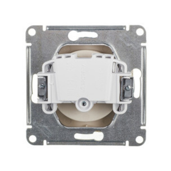 Механизм розетки 1-м СП ATLAS DESIGN без заземл. 16А жемчуг SchE ATN000441