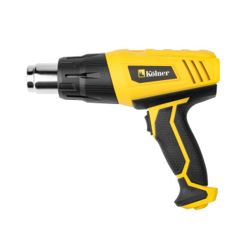 Фен строительный 2100Вт 350-600°С 250-550 л/мин 3 насадки KHG2100 Kolner *1/10