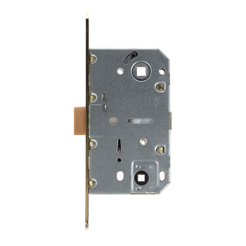 Защелка врезная п/ручку и фиксатор ЗОЛОТО БЕСШУМНАЯ 5300-Р-WC-G Сode Deco *1/40