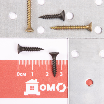 Саморезы по металлу BROZEX, 3.5х19 мм, частая резьба