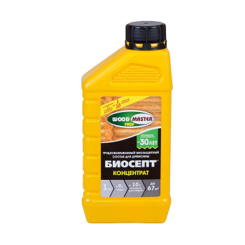 Антисептический состав 1 кг Woodmaster Prof Биосепт, концентрат