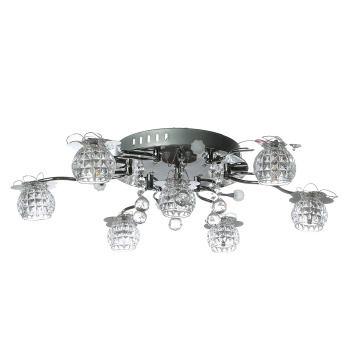 Люстра VERNER LIGHTING Y0423/7, G4, 7 ламп, 1.5 Вт, цвет хром