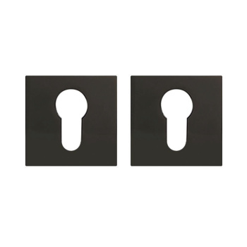 Накладка п/цилиндр НИКЕЛЬ черный AYE11 квадрат 03 /204911 TRODOS *1/96