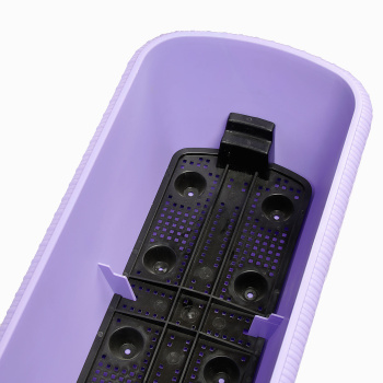 Ящик д/цветов пластм. "Lе Jardin" 40х19х15см с др.реш. прик.вент. Лаванда108-28 (Tek.A.Tek) *1/10 Ящик д/цветов пластм. "Lе Jardin" 40х19х15см с др.реш. прик.вент. Лаванда108-28 (Tek.A.Tek) *1/10