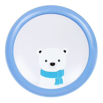 Светильник светодиодный акриловый 400мм 48W 6016B/24W*2 blue 3 реж., пульт S=10м2 VERNER LIGHTING *1