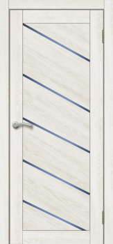 Дверь межкомнатная остеклённая ЦАРГИ ПВХ COMFORT-9 Кедр Светлый 3D 700мм BROZEX-WOOD *1