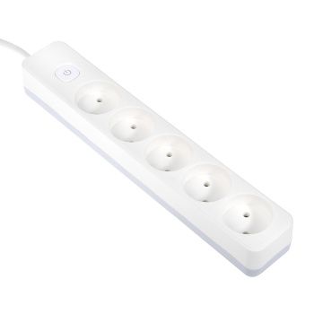 Удлинитель 5 розеток 2м б/з выкл ПВС 2*0,75мм2 10А мощ.нагр 2200Вт10-25S Фотон 21117 *1/20