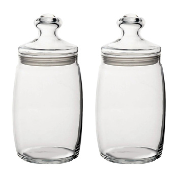 Набор банок для продуктов стекло "Чешни" 2шт х 1,1л 97425 "Pasabahce" *1/6