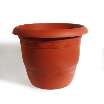 Кашпо пластм. "Toprak" 23,0л d верха 330мм h300мм с поддоном Терракот А5260тр (Копейск)  *1/5