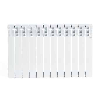 Радиатор алюминиевый 12 секций STI, 500 мм, белый