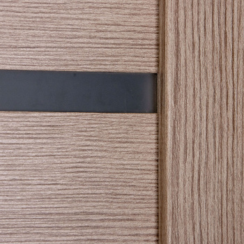 Дверь межкомнатная остеклённая ЦАРГИ COMFORT-2 Лиственница КАКАО 3D 600мм BROZEX-WOOD *1