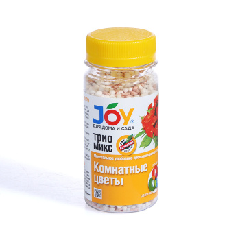 Удобрение JOY ТРИО МИКС "Комнатные цветы" 100г гранулы (Страда) *16