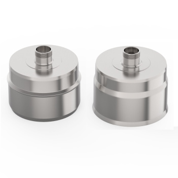 Заглушка с конденсатоотводом d200 нерж, 0,5мм по конденсату *1