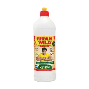 Клей жидкий ТИТАН Wild (Россия) 1,0л *25 Клей жидкий ТИТАН Wild (Россия) 1,0л *25