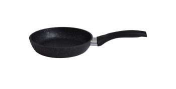 Сковорода алюмин. антипригарная "Kukmara" "Мраморная" темный d18см смт18401а *1/12