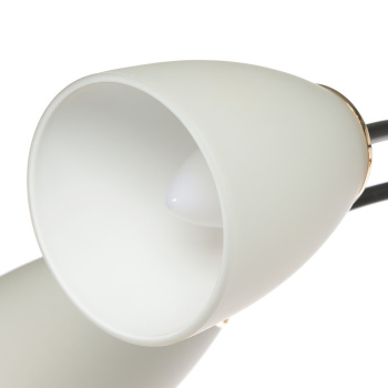 Люстра Verner Lighting N41555, 40 Вт, E27, 5 ламп, черный/белый