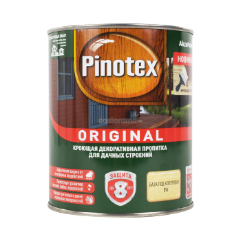 Кроющая декоративная пропитка 2,7 л Пинотекс Original BW *1/6