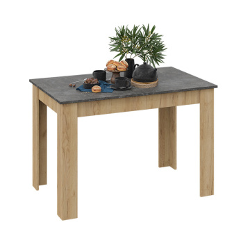 Стол обеденный прямоугольный нераздв.Промо Тип2 1100*670*735мм Дуб Крафт золотой/ателье темное*1