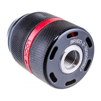 Патрон для дрели 13мм БЗП резьба 1/2" корпус металл с фиксатором ударный (29072-13-1/2) ЗУБР  *1/36