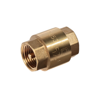 Обратный клапан 1/2"(Ø15) М/М CTM CBCVB012 (с латунным штоком) *1/50 Обратный клапан 1/2"(Ø15) М/М CTM CBCVB012 (с латунным штоком) *1/50