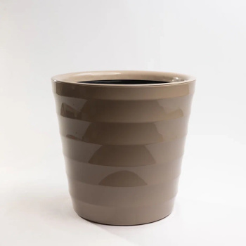 Кашпо пластм. "Лаура" 16,6л d верха 300мм h300мм со вставкой Фраппе ЛР30-90*1