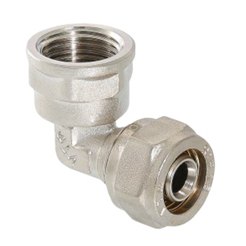 Уголок переходной 16х3/4"(Ø20) цанга/мама VALTEC 352 *10/100