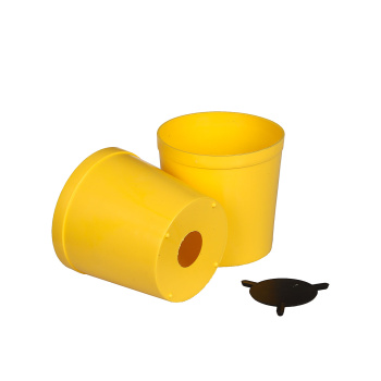 Набор стаканов 500 мл для рассады, 8 шт., поддон 42х22 см, пластик