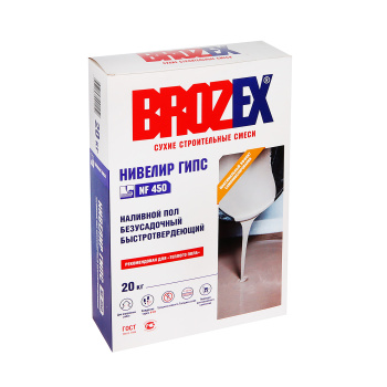 Ровнитель для пола BROZEX Гипер Нивелир NF 450, 20 кг