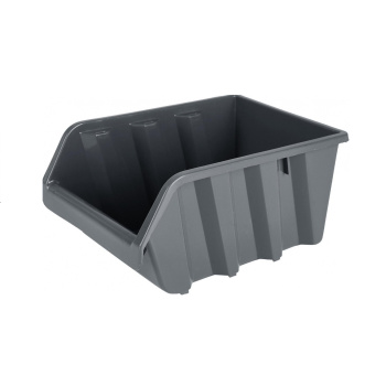 Ящик д/хранения Метизов пластм. 245х170х125мм серо-свинцовый ПЦ3741СРСВИНЦ *1/16