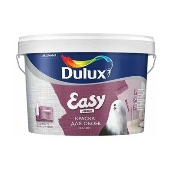 Краска акриловая для обоев 2.25л  Dulux Easy  матовая База BС   *1