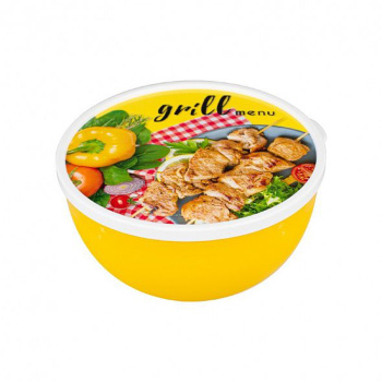 МИСКА С КРЫШКОЙ 0,6л GRILL MENU арт.59496 *1/15 МИСКА С КРЫШКОЙ 0,6л GRILL MENU арт.59496 *1/15